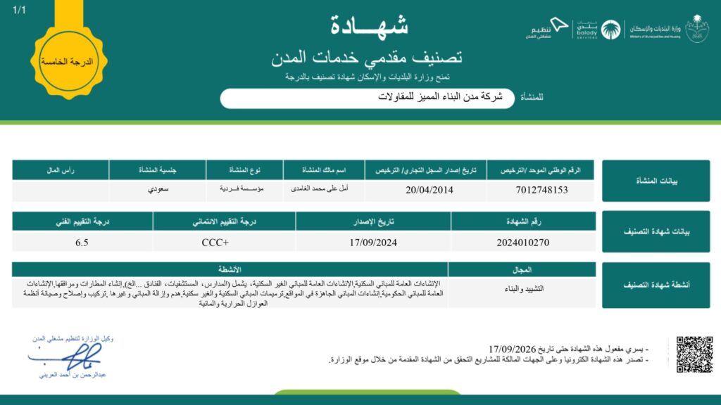 2024010270 7012748153 شهادة التصنيف 1 1024x576